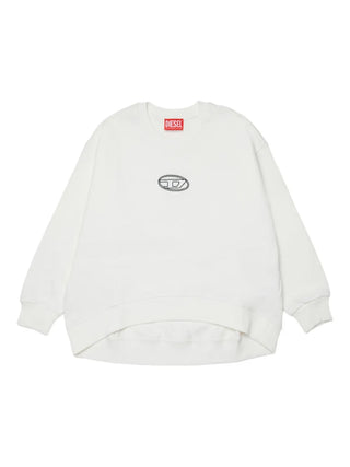 Diesel FELPA Skiprys Felpa oversize con ricamo