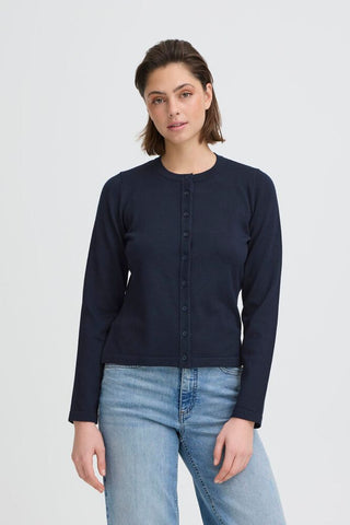 ICHI 20125808 MAGLIA Cardigan con scollo a V IHLULS