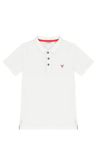 GUESS Polo in cotone con logo