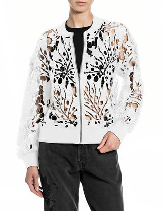 REPLAY Maglia full-zip dalla vestibilità regolare