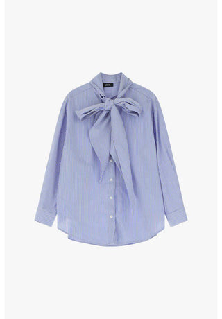 DIXIE Camicia a righe con nodo
