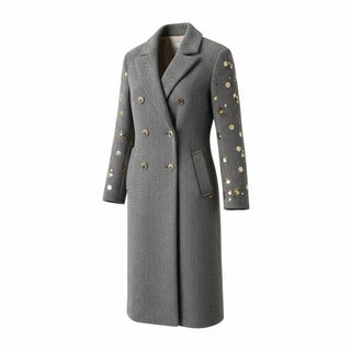 MÊME ROAD NOD-M6245G GIACCA Cappotto in misto lana fantasia