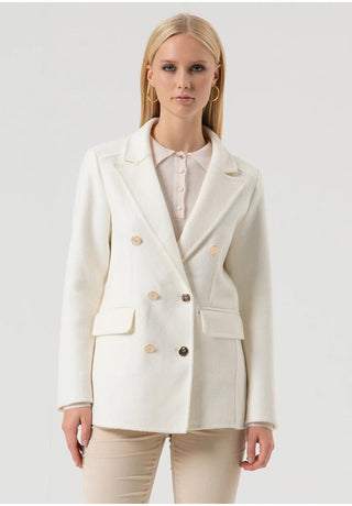 FRACOMINA Blazer regular doppiopetto con lana