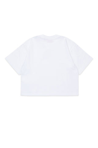 Diesel T-SHIRT Tixan T-shirt in cotone con logo centrale