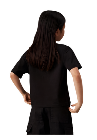 Calvin Klein Jeans T-shirt con logo taglio squadrato