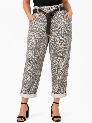 SUSY STAR Pantalone maculato