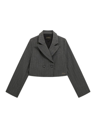 GUESS Blazer cropped gessato