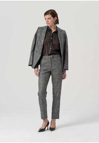 FRACOMINA Blazer regular doppiopetto in tweed
