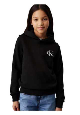 Calvin Klein Jeans Felpa con cappuccio con logo taglio relaxed
