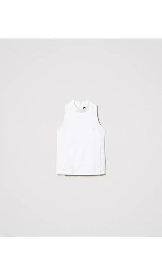 TWINSET ACTITUDE Top smanicato