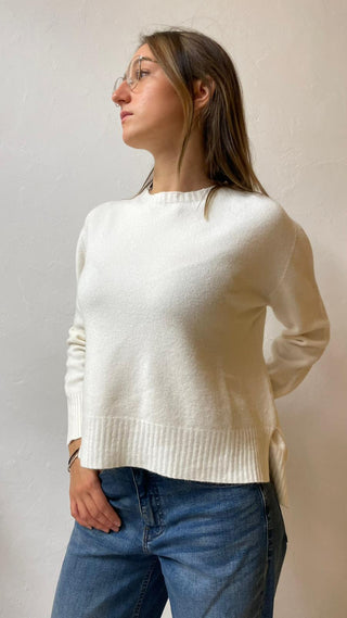 Fairly Maglia over con scollo a barchetta