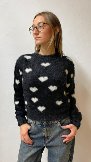 AKE' F767YBF24730 MAGLIA Maglia girocollo mohair