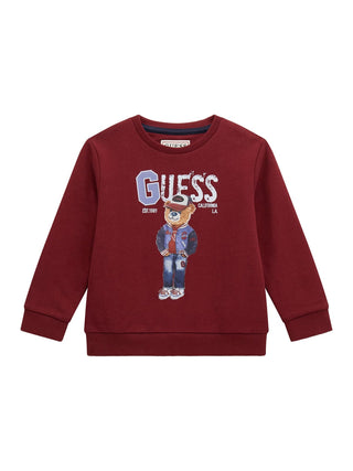 GUESS Felpa  girocollo maxi stampa