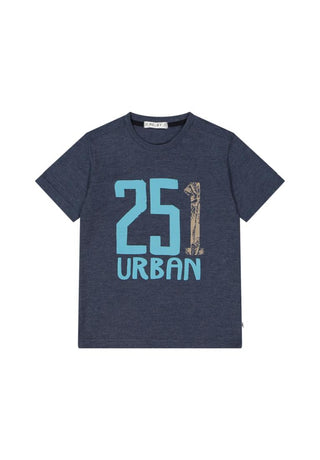 MELBY T-shirt blu mélange