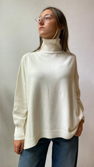 Fairly Maglione Dolcevita Oversize