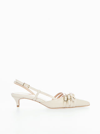 OVYE' Slingback in pelle