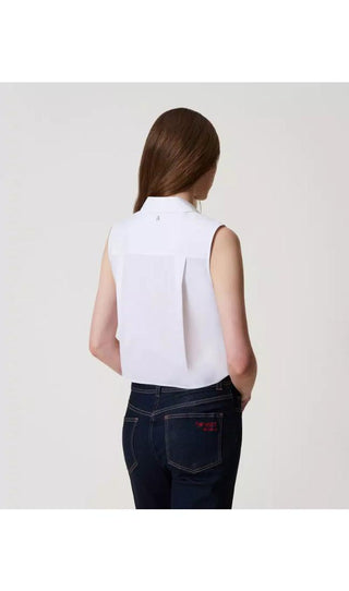 TWINSET ACTITUDE Camicia Cropped