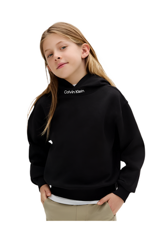 Calvin Klein Jeans Felpa con cappuccio taglio relaxed