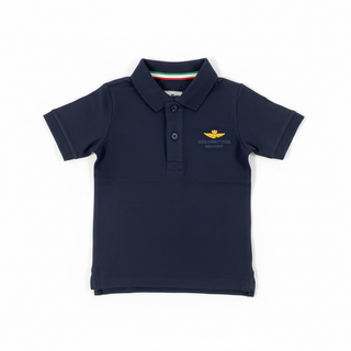 Aeronautica Militare POLO Polo in cotone con tricolore