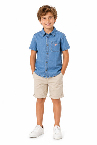 GUESS Camicia in misto lino