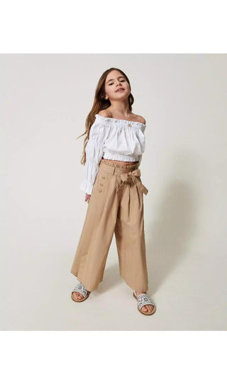 TWINSET GIRL PANTALONI