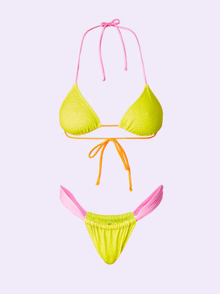 F**K Bikini Crazy Triangolo con Slip Brasiliano Fisso