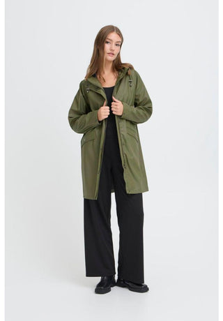 ICHI GIACCA Giacca impermeabile Tazi Regular Fit