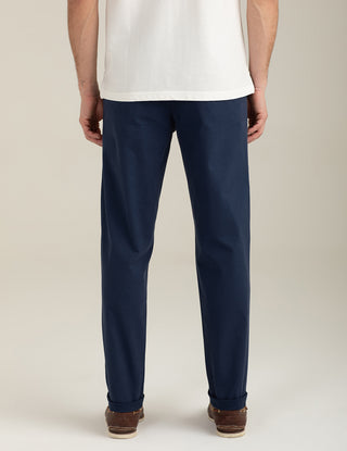 FREDMELLO Pantalone chino in dobby stretch