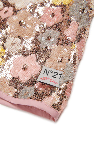 N°21 SHORT Shorts in pailletes