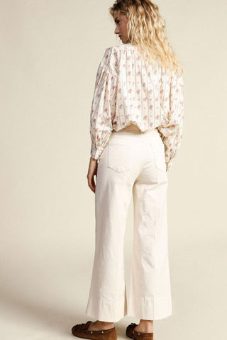 DIXIE Pantaloni palazzo a vita alta con gamba ampia