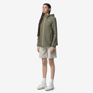 K-WAY GIACCA MARGUERITE STRETCH POLY JERSEY