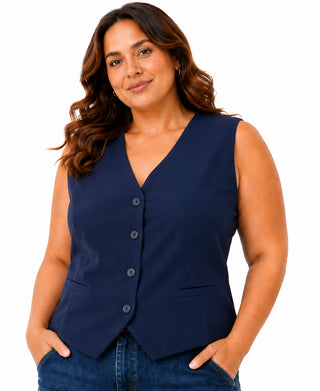 SUSY STAR Gilet con bottoni
