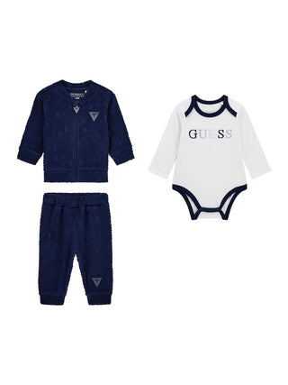 GUESS Set felpa, pantaloni e body