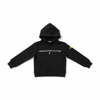 Aeronautica Militare Felpa con cappuccio e logo