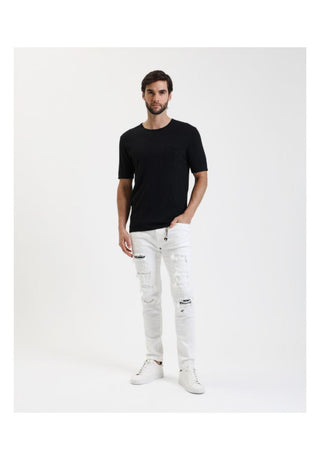 GIANNI LUPO Jeans skinny con  rotture