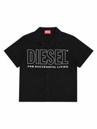 Diesel Camicia in cotone a maniche corte