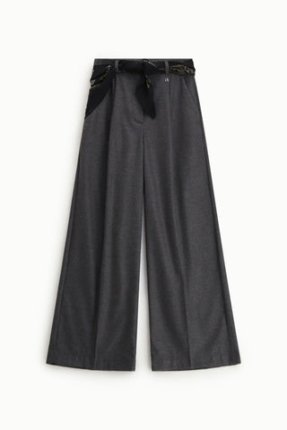 DIXIE PCHSYNVU PANTALONI Pantalone palazzo sovrapposizione