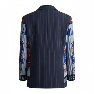 MÊME ROAD CDL-M6291G GIACCA Giacca doppiopetto plissettata