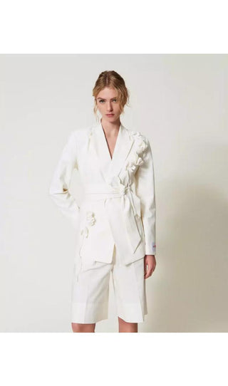 TWINSET ACTITUDE Bermuda in cotone