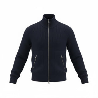 GIANNI LUPO GL35051 MAGLIA Cardigan in maglia con zip