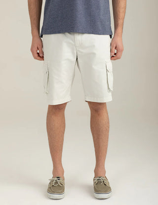 FREDMELLO Bermuda cargo in gabardina stretch