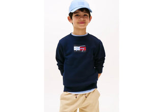 Tommy Hilfiger KB0KB09741 FELPA Felpa con logo firma