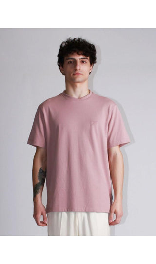 BERNA T-shirt in piquet con logo ricamato
