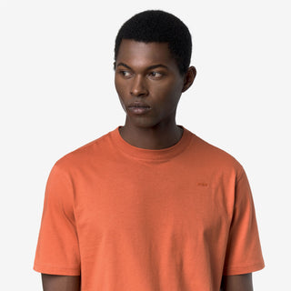 K-WAY T-SHIRT ODOM JERSEY MICRO LETTERING SLIM