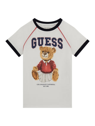 GUESS T-shirt logo con strass