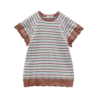 MELBY Abito in tricot a righe
