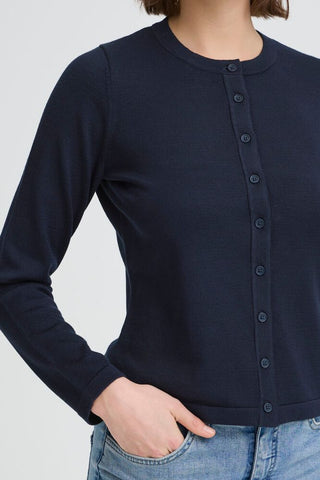 ICHI 20125808 MAGLIA Cardigan con scollo a V IHLULS