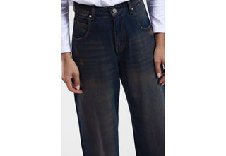 DIXIE Jeans a gamba ampia con vita alta