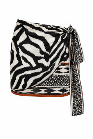 DIXIE Gonna Pareo Stampa Zebra