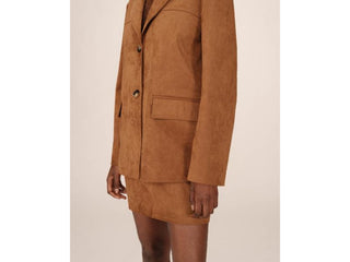 Grace & Mila Blazer in ecopelle scamosciata